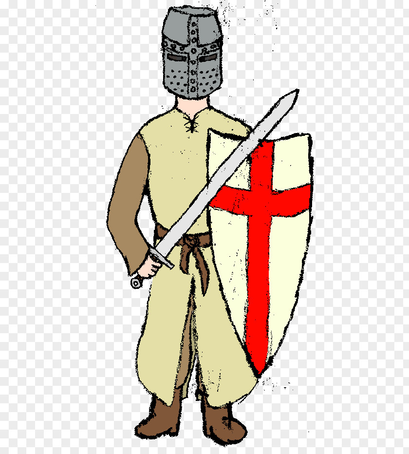 Knight Templar Character Headgear Clip Art PNG
