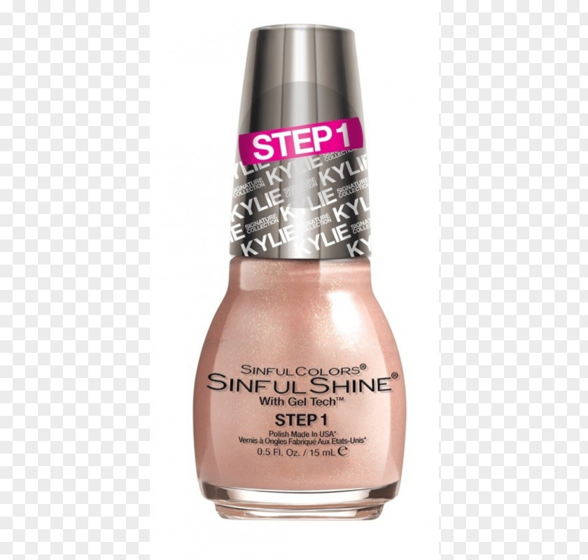 Nail Polish SinfulColors SinfulShine Color Cosmetics PNG