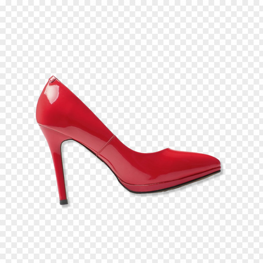 Red High Heels High-heeled Footwear Shoe Absatz PNG