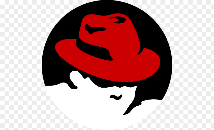 Red White Hat Enterprise Linux 7 PNG