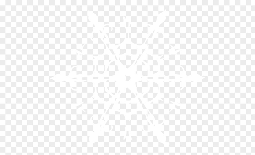 Snowflake Image Line Symmetry Angle Point Pattern PNG