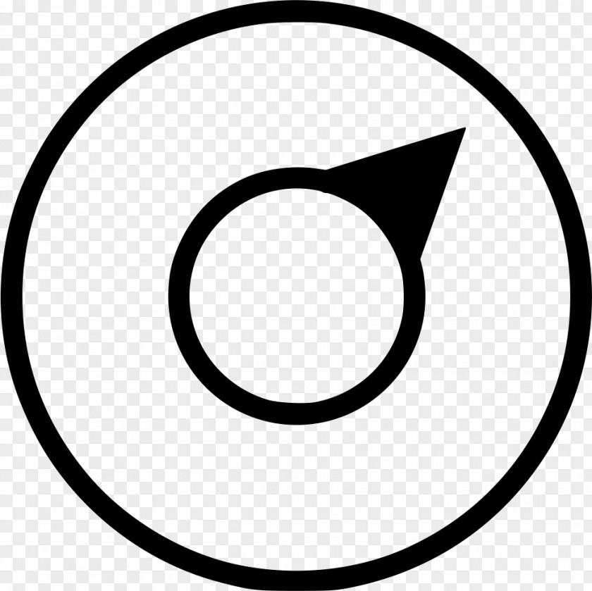 Circle Point White Black M Clip Art PNG