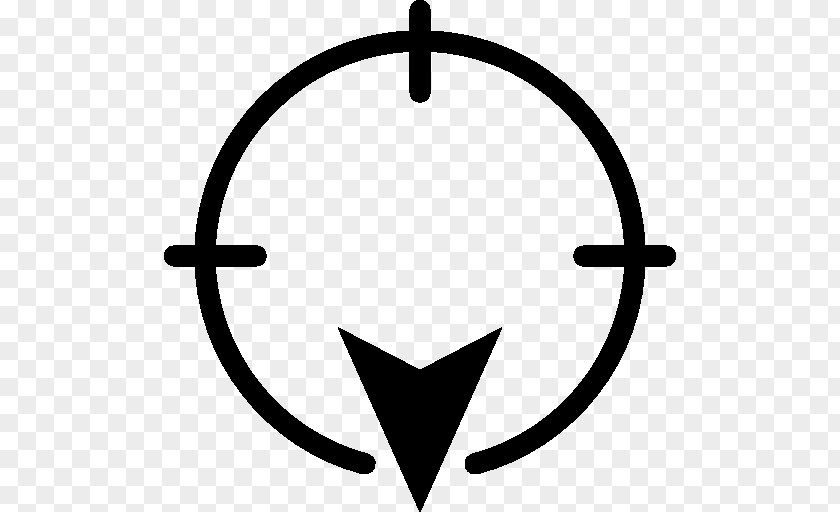 Direction Icon Reticle PNG