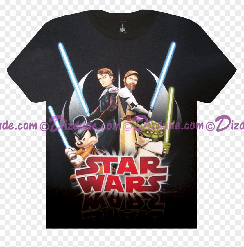 Mickey Star Wars T-shirt Album Cover Sleeve Product PNG