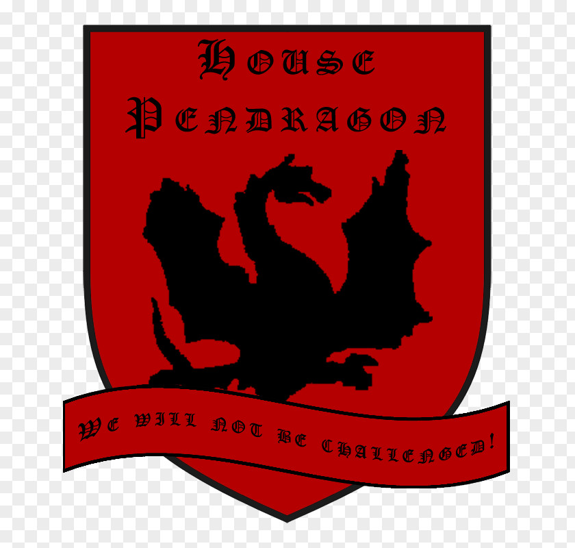 Pendragons Banner Uther Pendragon Pendragon's Coat Of Arms Crest King Arthur PNG