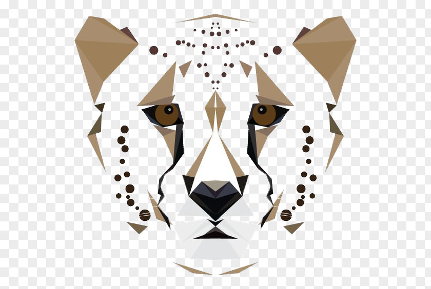 Three-dimensional Leopard Dalmatian Dog Graphic Design PNG