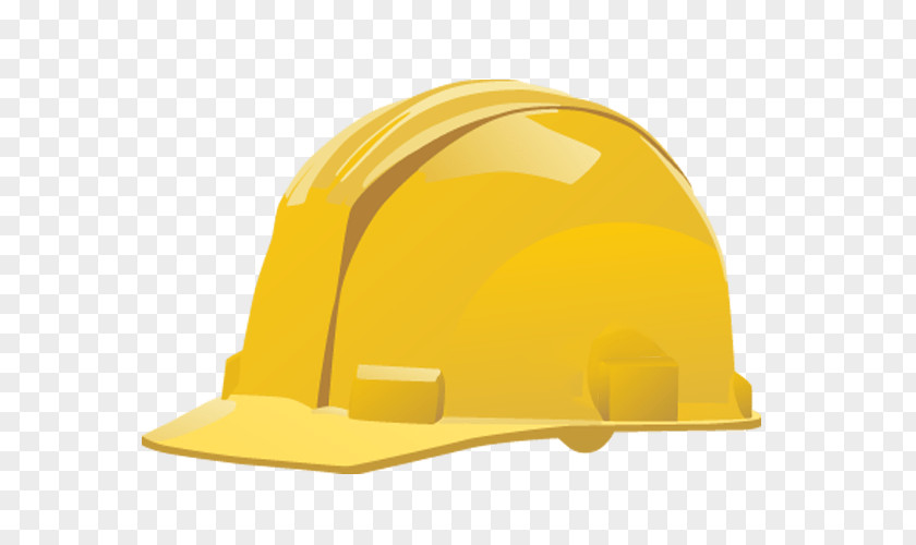 Yellow Background Hard Hats Clip Art PNG