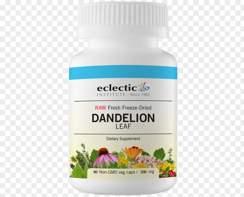 Dandelion Leaves Dietary Supplement Kava Extract Herb Valerian PNG