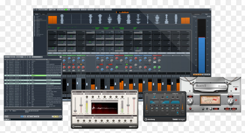 Digital Audio Workstation Steinberg Cubase Computer Software Electronics Stereophonic Sound PNG