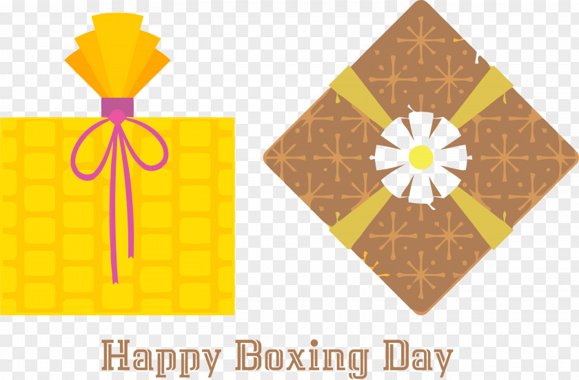 Happy Boxing Day PNG