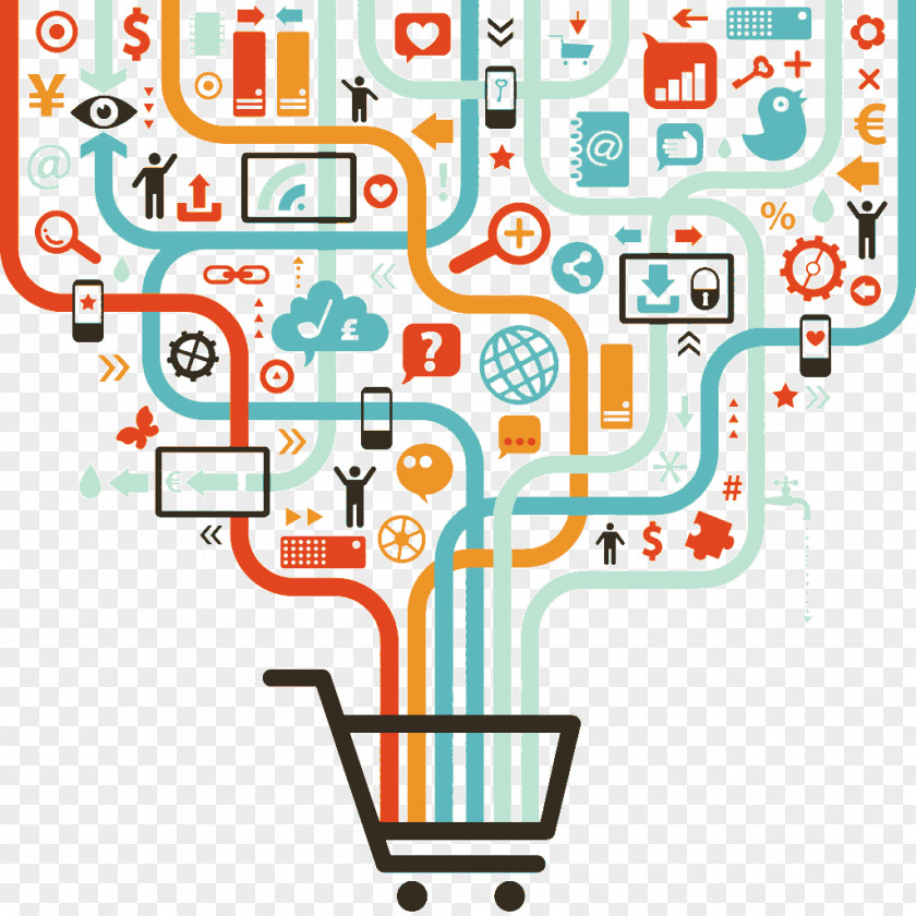 Shopping Cart E-commerce Omnichannel Order Fulfillment Retail PNG