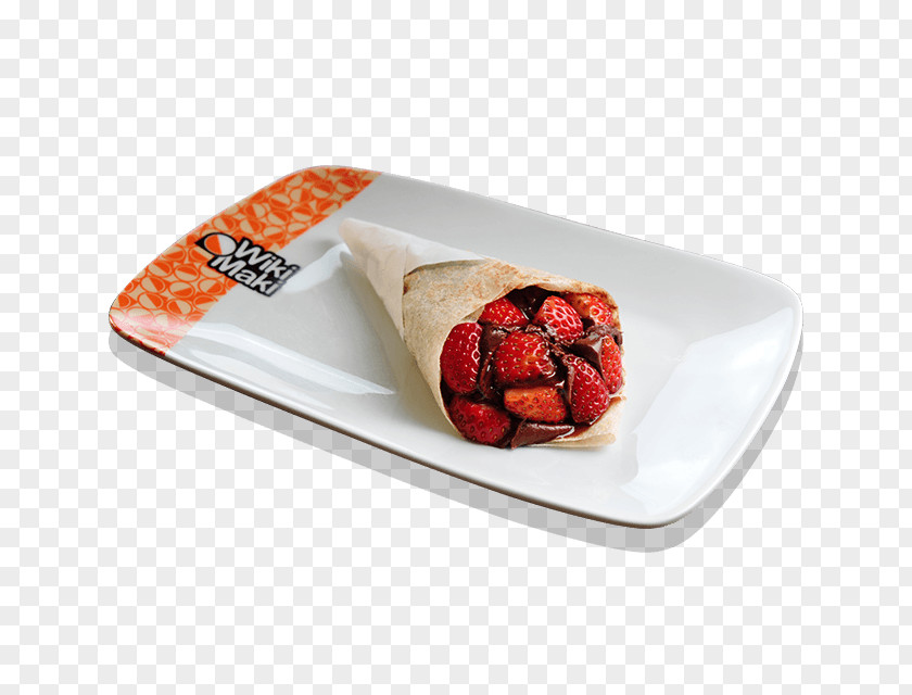 Strawberry Brigadeiro Sushi Makizushi Crêpe PNG