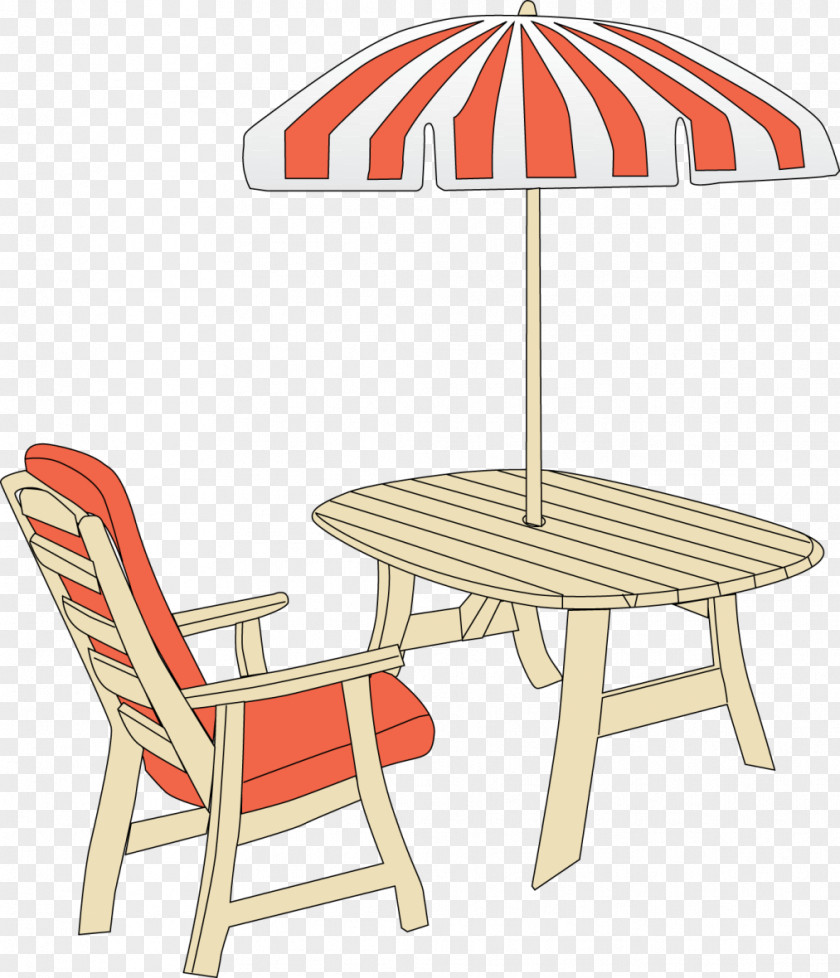 Table Garden Furniture Clip Art Patio Openclipart PNG