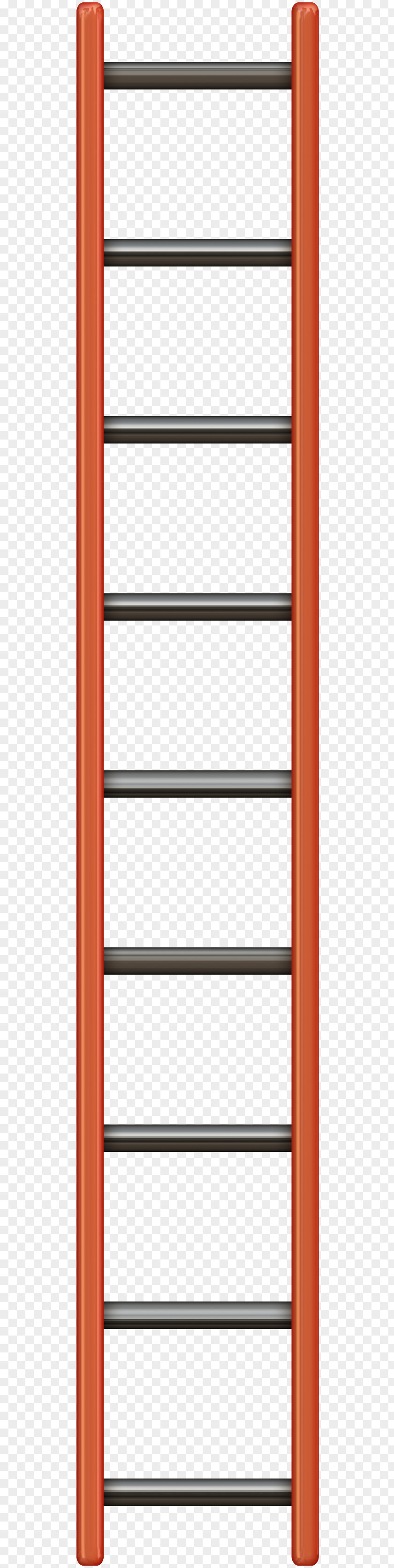 Tall Red Stairs Ladder PNG