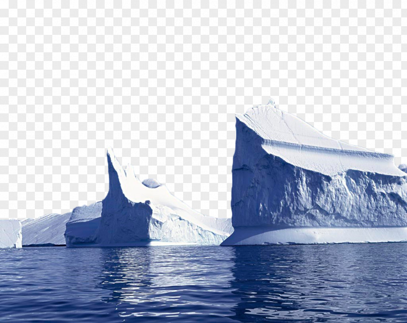 White Sea Iceberg Seawater PNG