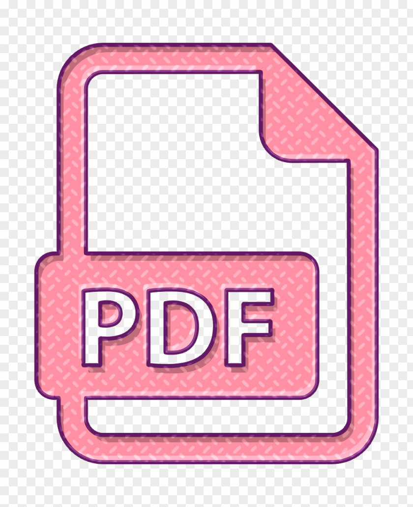 Document Icon PDF File Interface PNG