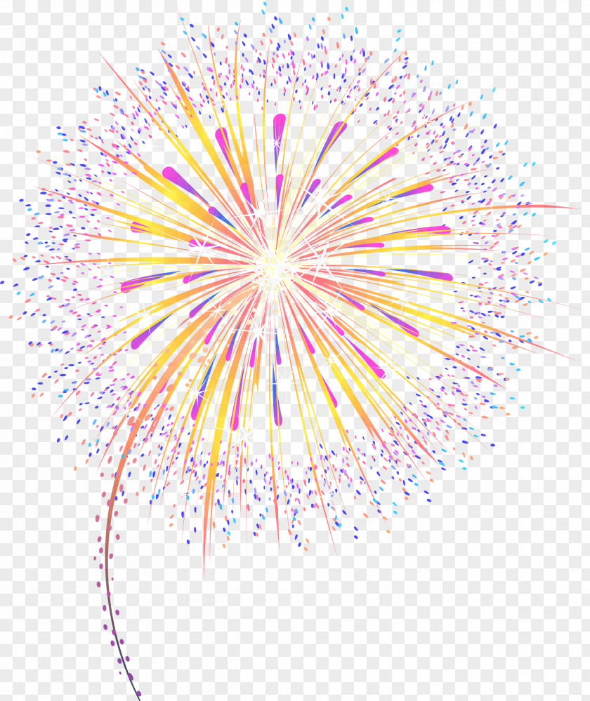 Event Fireworks Line PNG