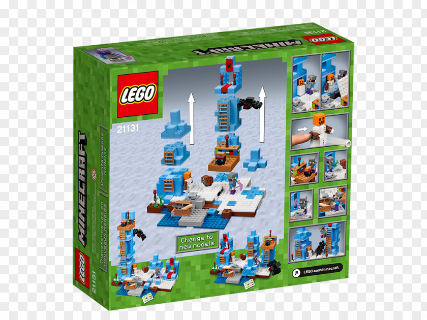 Minecraft Lego LEGO 21131 The Ice Spikes Amazon.com PNG