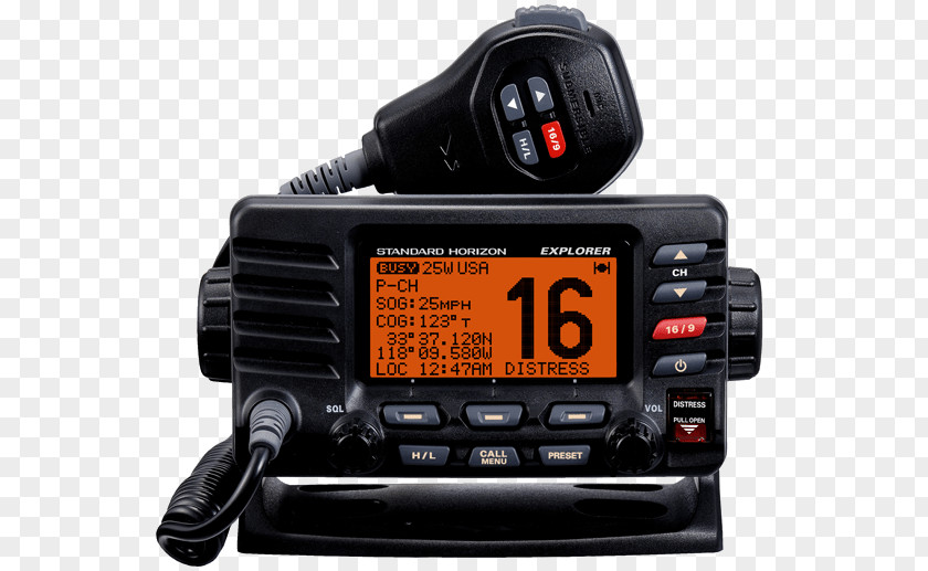 Certificate Calling 911 GX1700 Standard Horizon Explorer GPS Fixed Mount VHF Marine Radio Digital Selective GX1700B GX1600 PNG