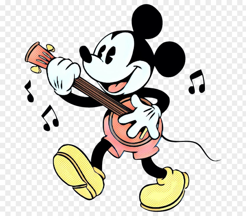 Mickey Mouse Minnie Musical Instruments Clip Art PNG