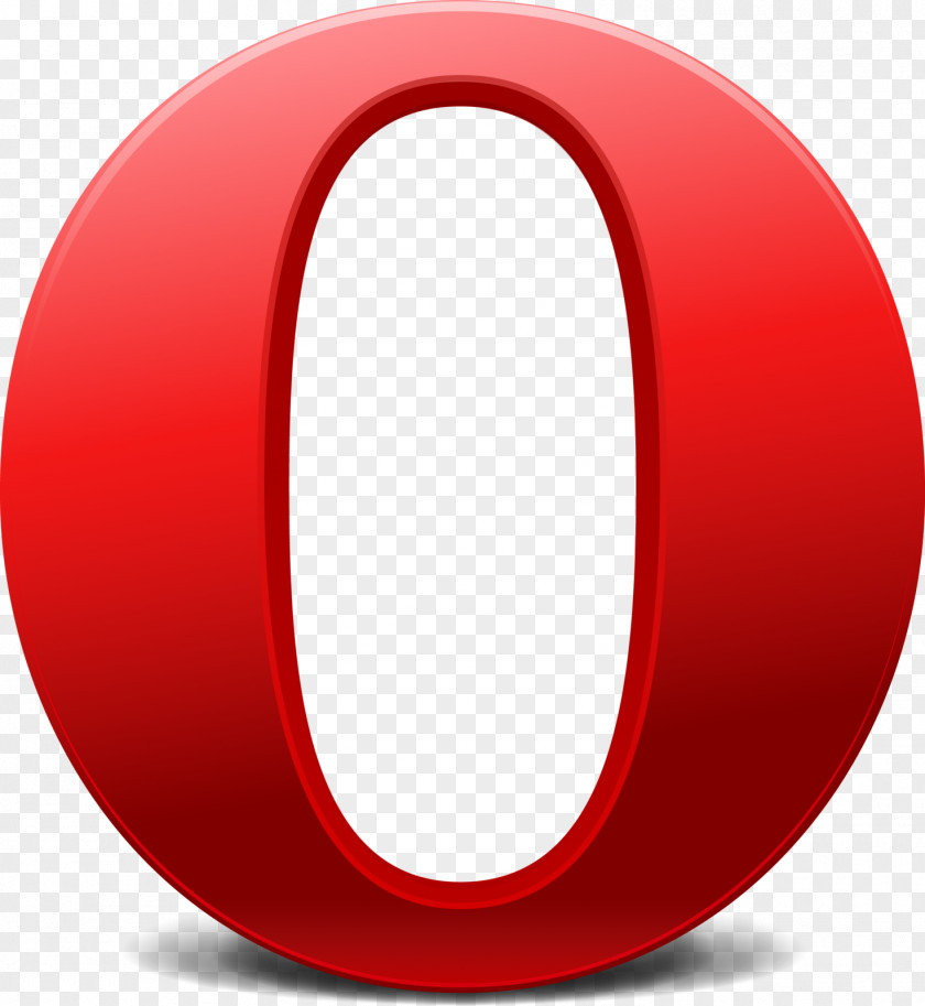 Opera Logo Red Circle PNG