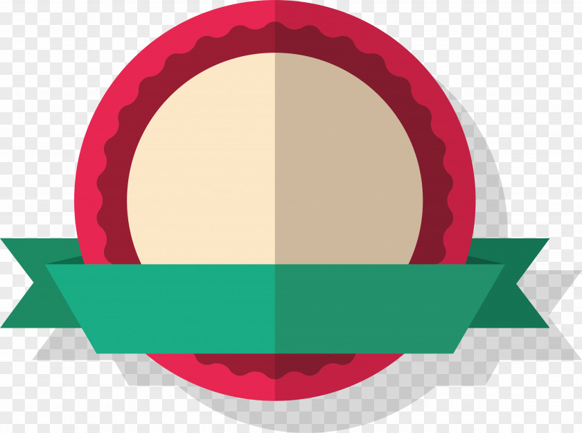 Red Border Shield Logo PNG