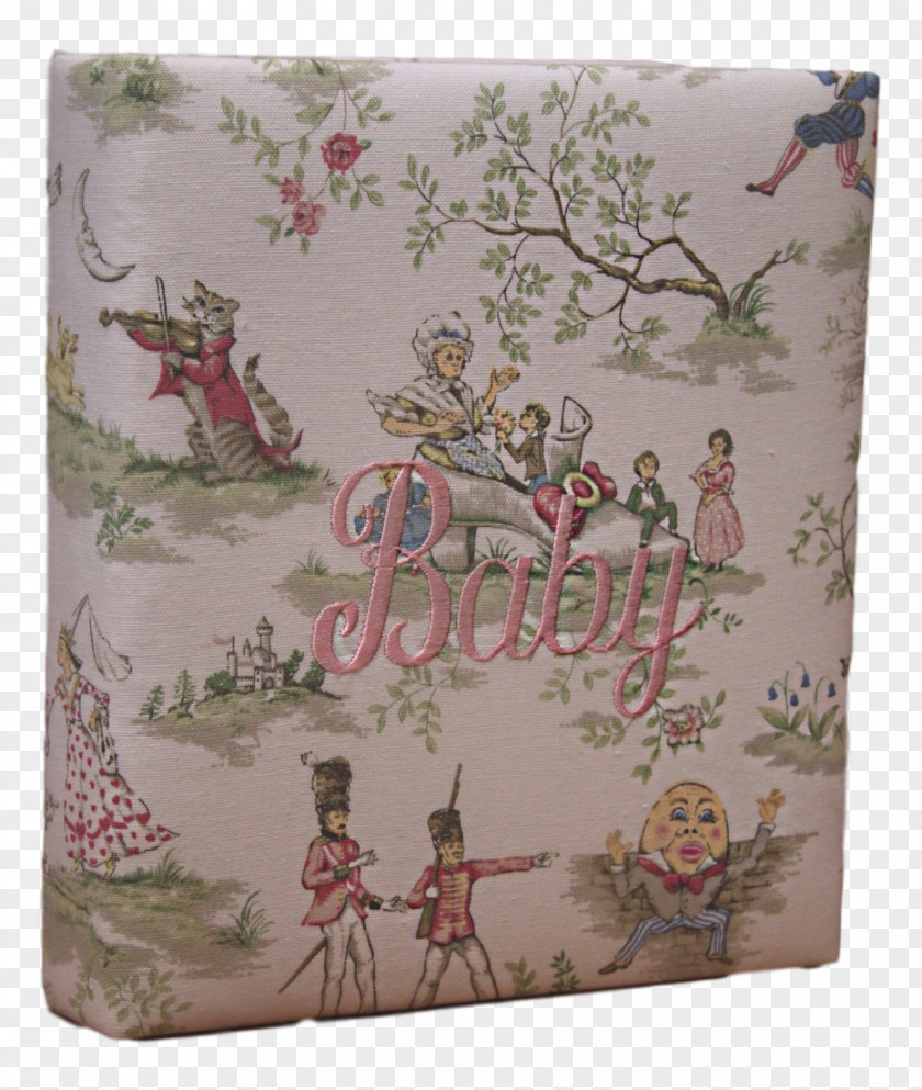 Baby Book Toile Textile Nursery Rhyme Infant PNG