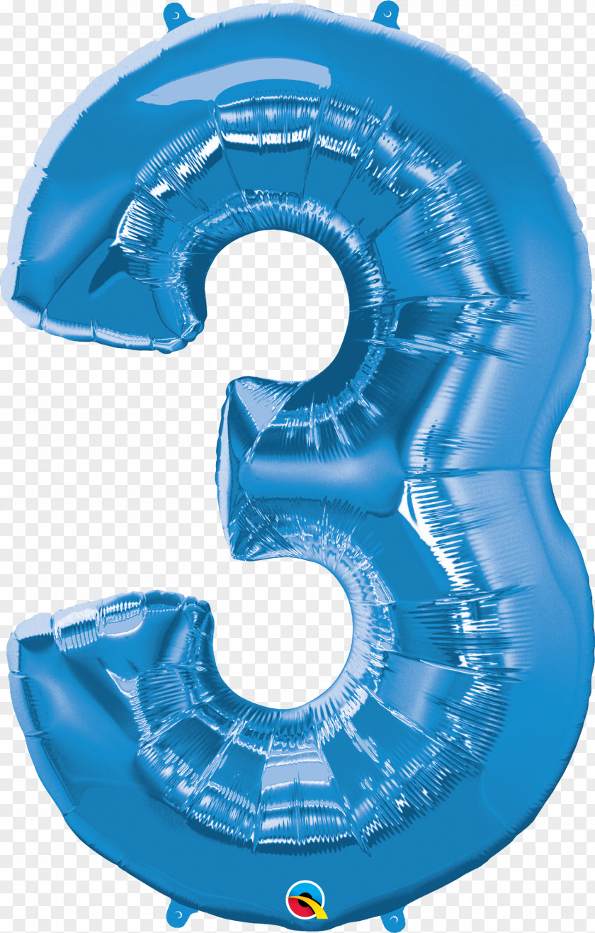 Balloon Party Birthday Blue Inflatable PNG