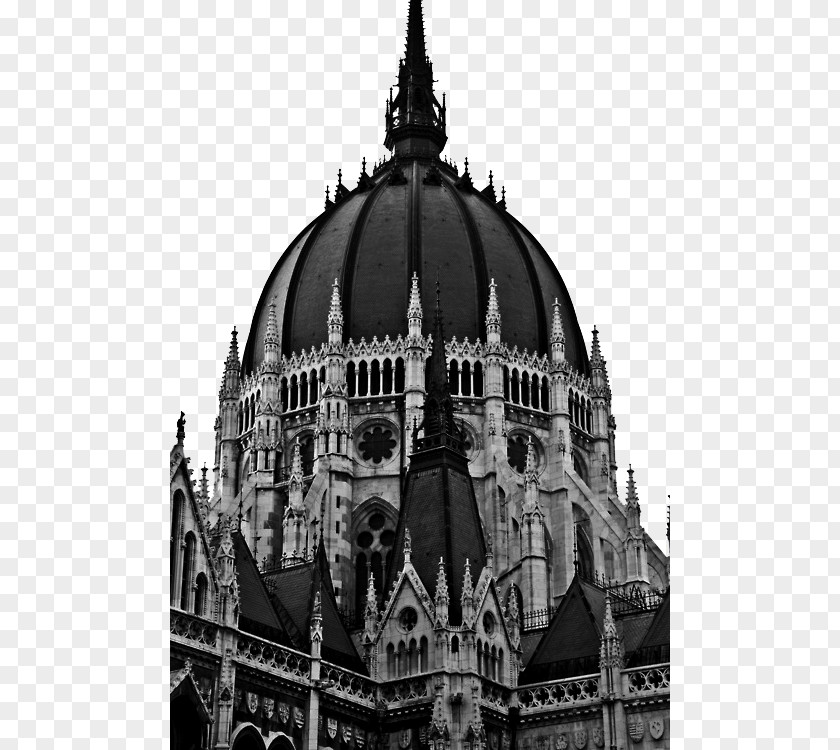 Building Hungarian Parliament Palace Of Westminster Baroque Architecture Gothic Revival PNG