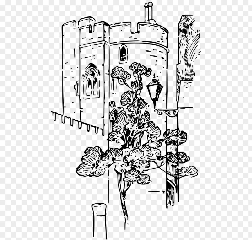 Castle Fortified Tower Clip Art PNG