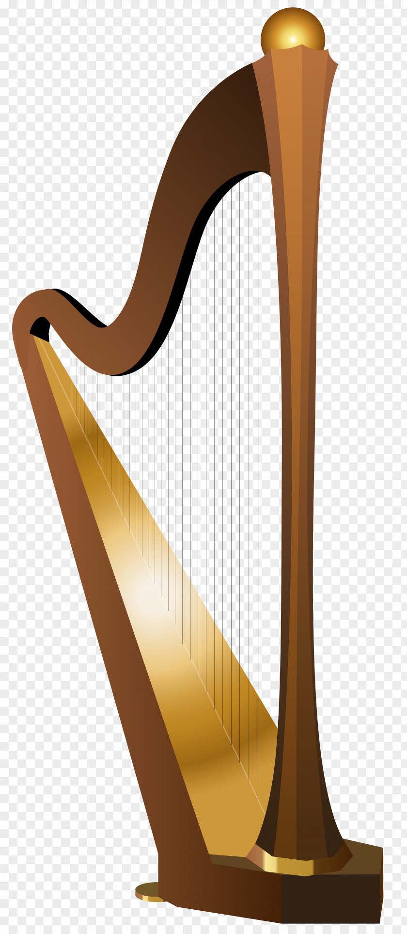 Harp Transparent Clip Art Image Celtic PNG