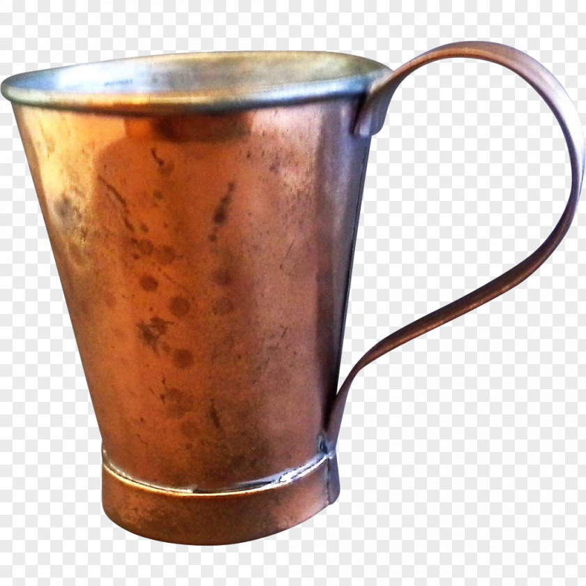 Mug Beer Stein Coffee Cup Copper Pewter PNG