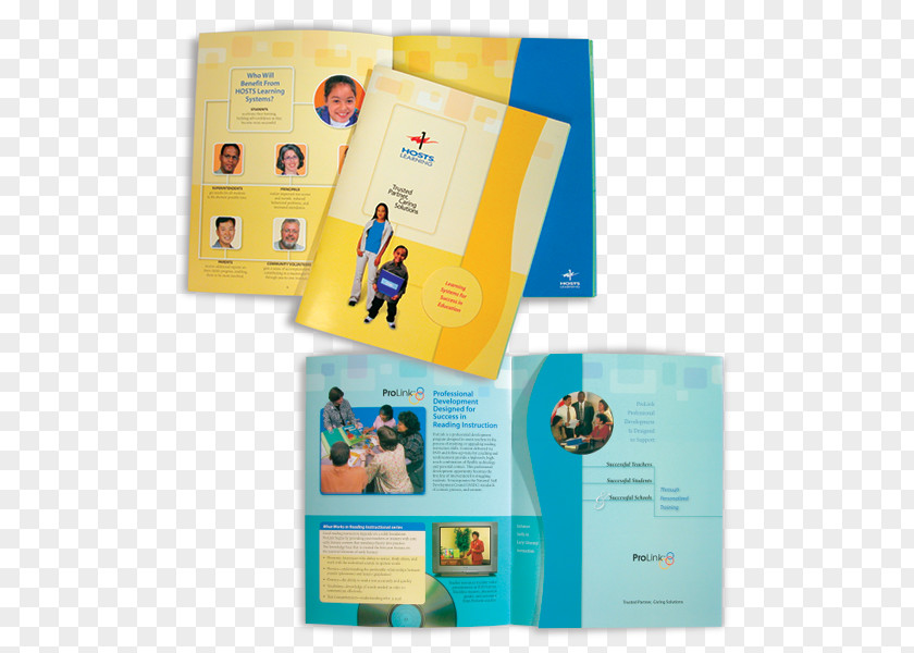 Multicolor Brochure Design Sales Business Die Cutting PNG