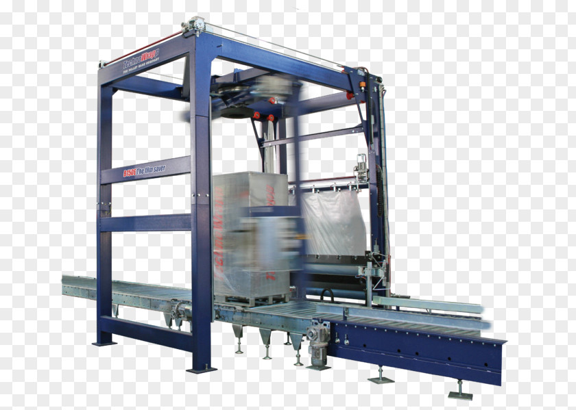 Rotary Stretch Wrap Enfardado Pallet Packaging And Labeling Plastic PNG