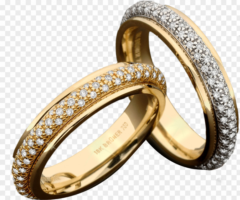 Semi Jewellery Wedding Ring Bracelet Gold PNG