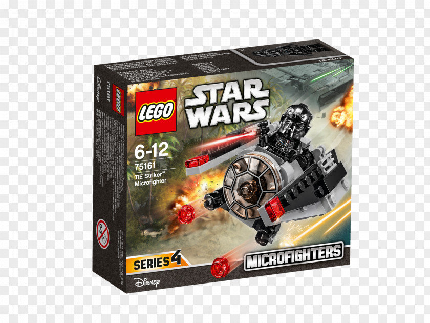 Toy LEGO Star Wars : Microfighters 75154 TIE Striker PNG