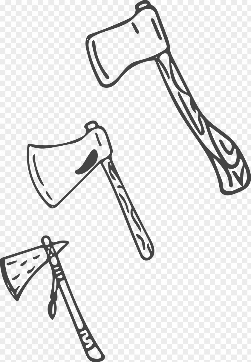 Vector Ax Black And White Download Axe PNG