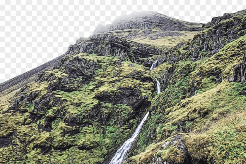 Water Vegetation Mountainous Landforms Highland Natural Landscape Mountain Nature PNG