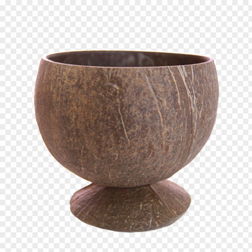 Coconut Cup Bowl Ceramic Trinkgefäß Table-glass PNG