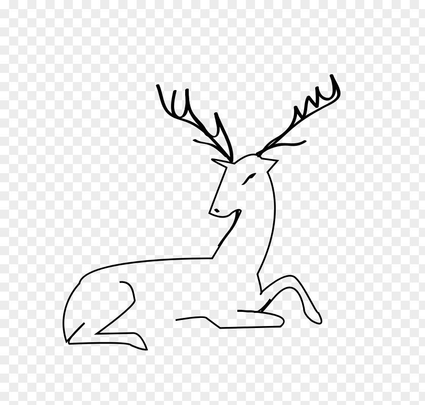 Deer Reindeer Elk Clip Art PNG