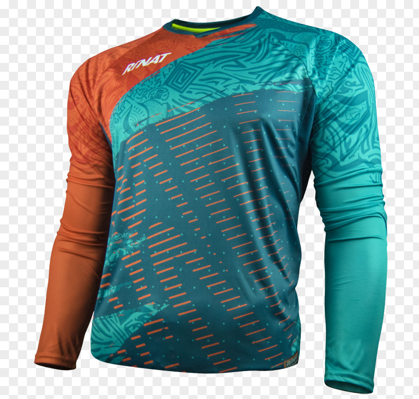 Etnik Turquoise Shirt PNG