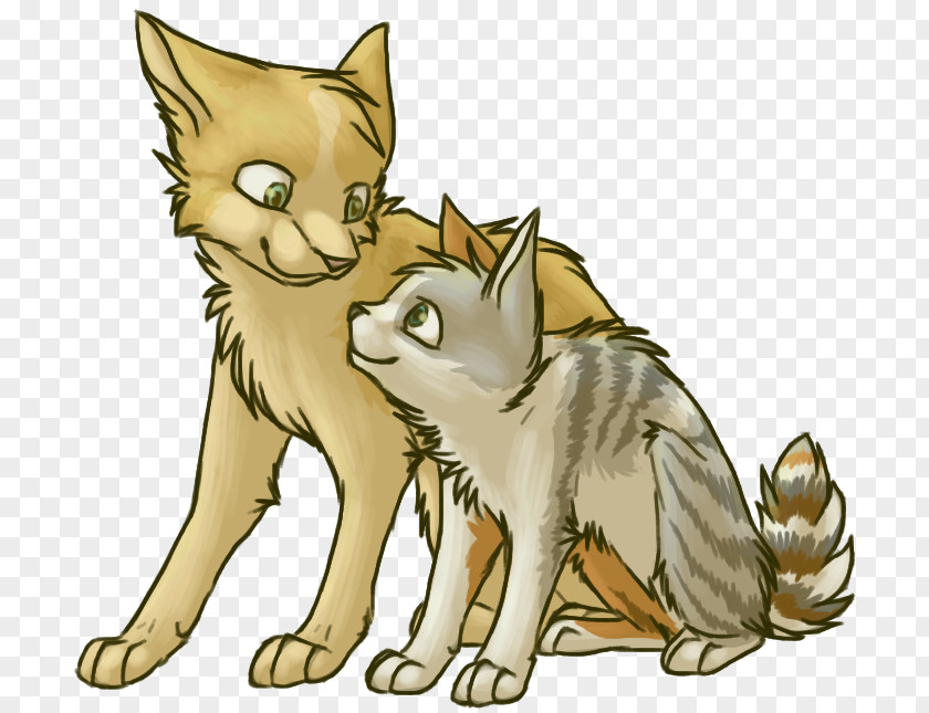 Mom Drawing Whiskers Kitten Wildcat Red Fox PNG