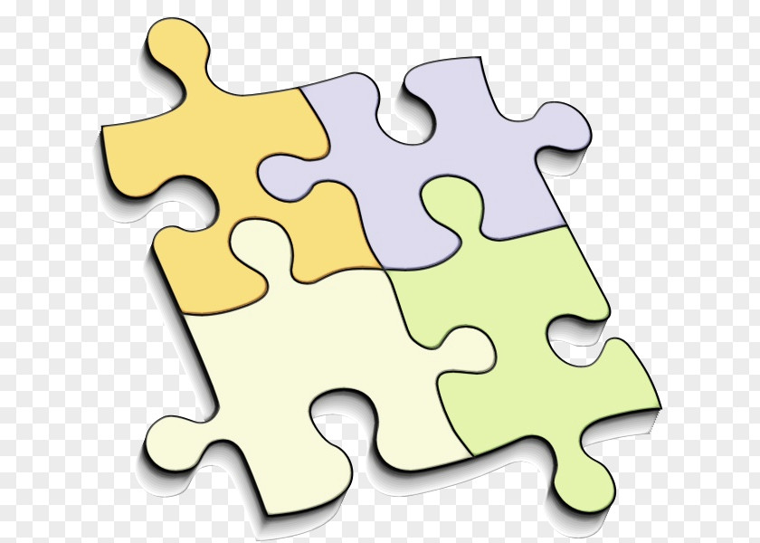 Puzzle Yellow Jigsaw PNG