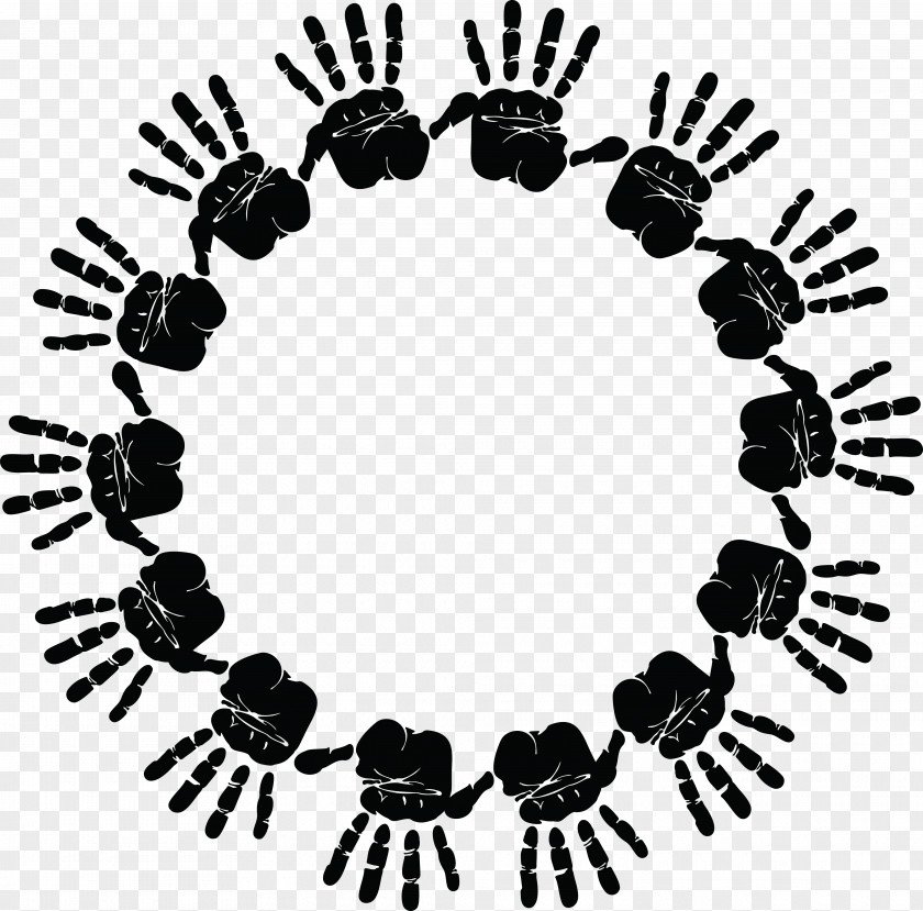 Black And White Circle Clip Art PNG