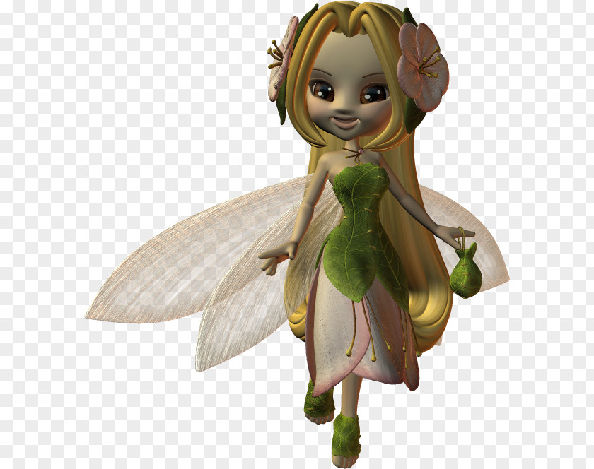 Fairy Insect Figurine Cartoon PNG