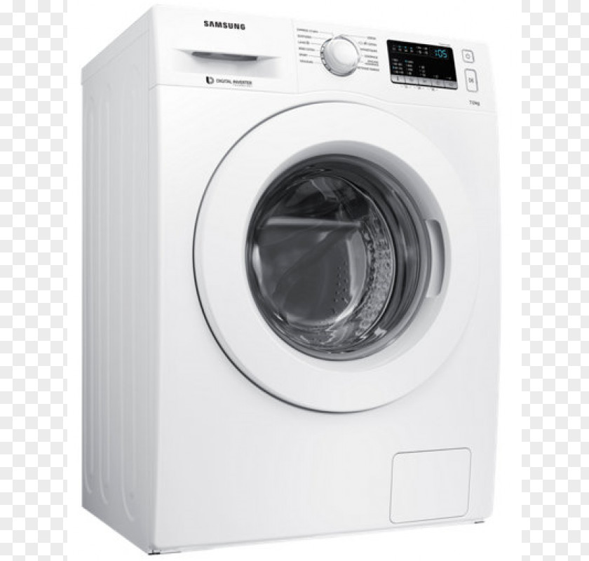 Samsung WW4000 Washing Machines Combo Washer Dryer Sams WaMa WW70J44A3MW / EG APlusPlusPlus Wh WW70J44A3MW/EG PNG