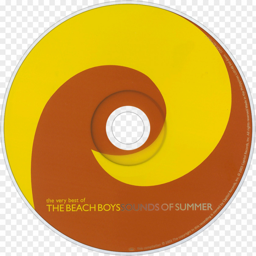 Beach Boy Sounds Of Summer: The Very Best Boys Compact Disc PNG