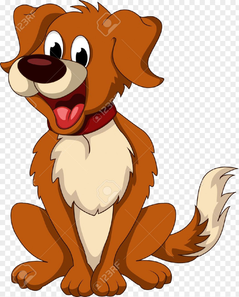 Cartoon Logo Dog Puppy PNG