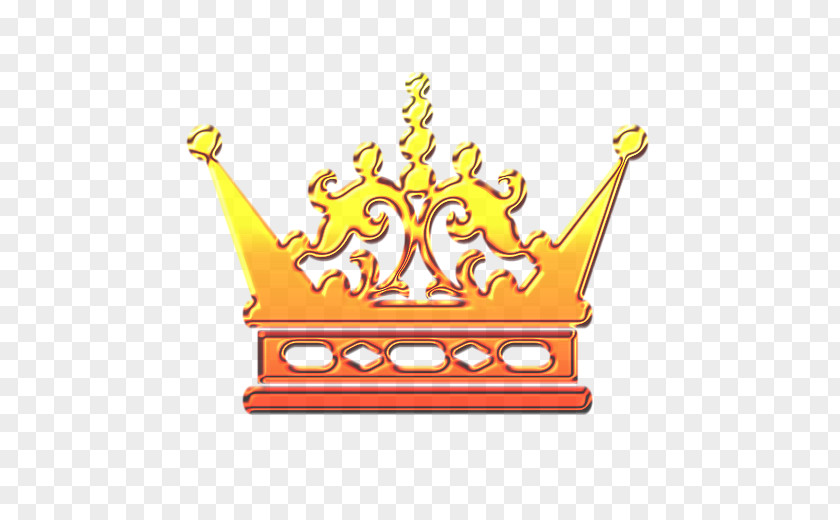 Golden Crown Vector Logo PNG