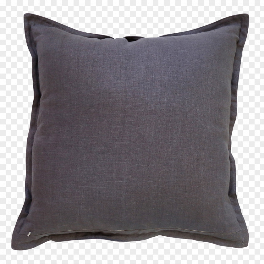 Grey Linen Cloth Throw Pillows Cushion Black Poduszkowcy.pl PNG